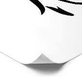 Japanisches Kanji für Evolution - Shinka Poster (Ecke)