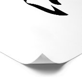 Japanisches Kanji für Galaxy - Ginga Poster (Ecke)