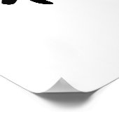 Japanisches Kanji für Gott - Kami Poster (Ecke)