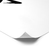 Japanisches Kanji für Katze - Neko Poster (Ecke)