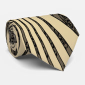 Japanisches Kanji für Mut Krawatte (Gerollt)