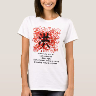 Japanisches Kanji für Tiefgründigkeit - T-Shirt