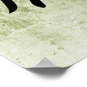 Japanisches Kanji für Tiger - Tora Poster (Ecke)