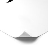 Japanisches Kanji für Tusk - Kiba Poster (Ecke)