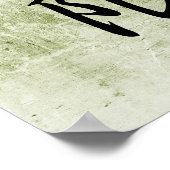 Japanisches Kanji für Unendlichkeit - Mugen Poster (Ecke)