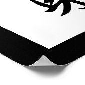 Japanisches Kanji für Wandel - Henshin Poster (Ecke)