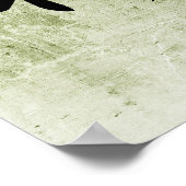 Japanisches Kanji für Zen - Zen Poster (Ecke)