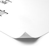 Japanisches Kanji - Sechste Klasse Poster (Ecke)