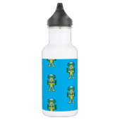 Japanisches Kappa Yokai Monster Pattern Edelstahlflasche (Rechts)