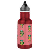 Japanisches Kappa Yokai Monster Pattern Edelstahlflasche (Rechts)