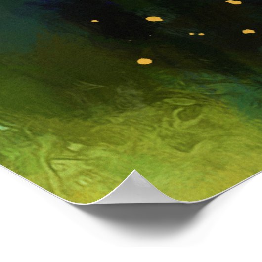 Japanisches Karpfenposter Poster (Ecke)