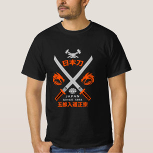 Japanisches Katana-Schwert T-Shirt