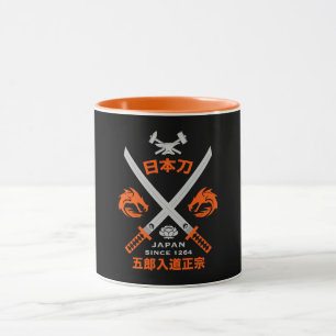 Japanisches Katana-Schwert Tasse