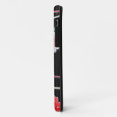 Japanisches KIMONO Gewebe, Floret-Muster Case-Mate iPhone Hülle (Hinten/Links)