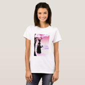 Japanisches Kimono-Mädchen T-Shirt (Vorne ganz)