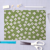 Japanisches KIMONO Textil, Floret Muster Seidenpapier (Handwerk)