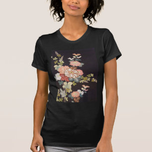 Japanisches KIMONO Textil, Floret Muster T-Shirt