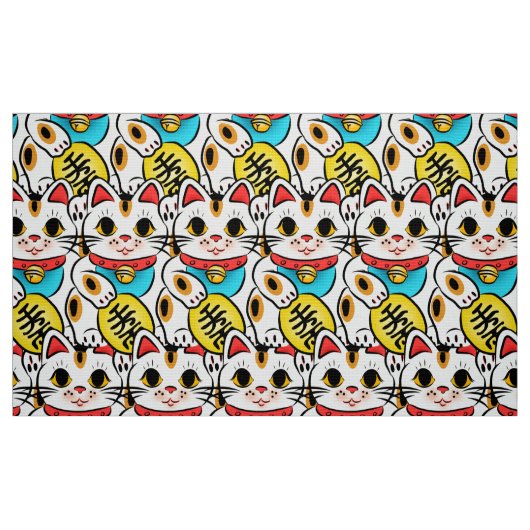 Japanisches Kimonomustergewebe Stoff (Fat Quarter (45,7 x 55,9 cm))