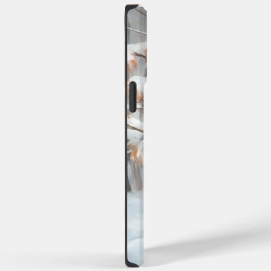 Japanisches Kinn Let It Snow Weihnachten Case-Mate iPhone Hülle (Rückseite / Rechts)