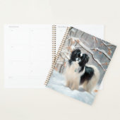 Japanisches Kinn Let It Snow Weihnachten Planer (Anzeige)