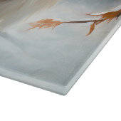 Japanisches Kinn Let It Snow Weihnachten Schneidebrett (Ecke)