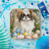 Japanisches Kinn mit Ostereiern Pappteller (Party)