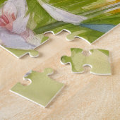 Japanisches Kinn mit Ostereiern Puzzle (Seite)