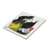 Japanisches kleines Quartett Fliese (Seite)