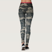 JAPANISCHES KLOUDPATTER MIT HUMMINGBIRD-LEGGINGS LEGGINGS (Rückseite)