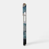 japanisches Koi Fish Moonlit Leap Kunstwerk iPhone 16 Hülle (Linke Seite)