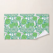 Japanisches Koi Pond Bath Handtuch Set (Handtuch)