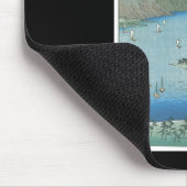 Japanisches Kunst des Fujisans mousepad (Ecke)