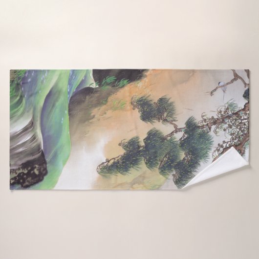 Japanisches Kunstbadtuch Badehandtuch (Badehandtuch)