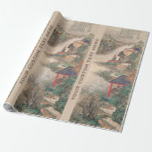Japanisches Kunstgewohnheits-Packpapier Geschenkpapier (Ungerollt)