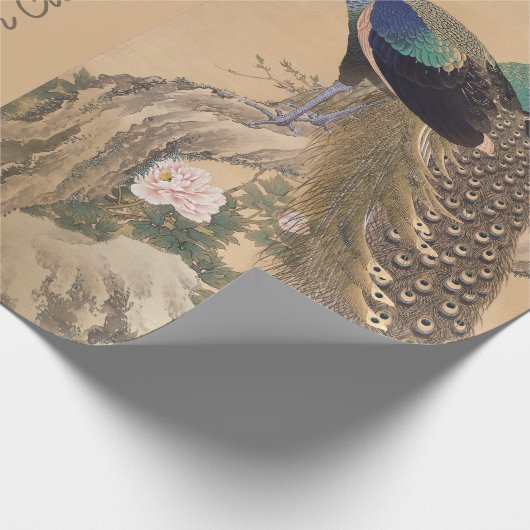 Japanisches Kunstgewohnheits-Packpapier Geschenkpapier (Ecke)