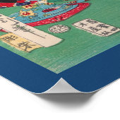 japanisches Kunstposter 3 Poster (Ecke)