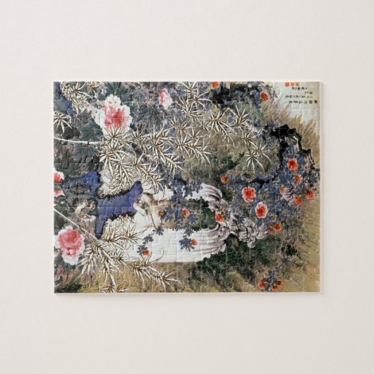 Japanisches Kunstpuzzlespiel Puzzle (Horizontal)