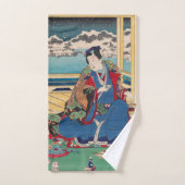 Japanisches Kunsttuch-Set Badhandtuch Set (Handtuch)