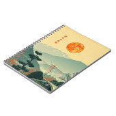 Japanisches LandschaftsNotebook Notizblock (Linke Seite)