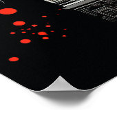 Japanisches Letters Grafisches Poster (Ecke)