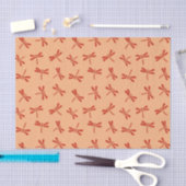 Japanisches Libellen-Muster, Mandarine Seidenpapier (Handwerk)