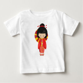 Japanisches Mädchen, Japan, Niedliches Mädchen, Ro Baby T-shirt