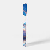 Japanisches Mädchen mitten im Wasser. iPhone Hülle (Rechte Seite)