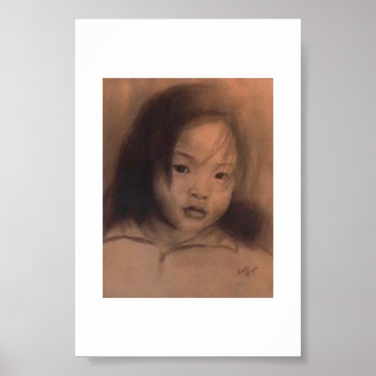 Japanisches Mädchen Poster (Vorne)