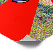 japanisches Mädchen Poster (Ecke)