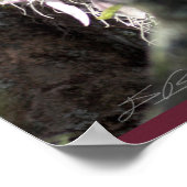 Japanisches Magnolia-Poster -24x36 -andere Größen  Poster (Ecke)