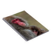 Japanisches Makaque-Affen-Notebook Notizblock (Rechte Seite)
