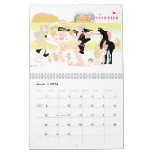Japanisches manga Foto Kalender (Mär 2026)