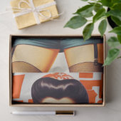 Japanisches Mechanic Girl Seidenpapier (Geschenk)