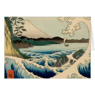 Japanisches Meer von Satta Hiroshige Kunst
